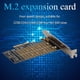 thumbnail image 5 of Adaptador PCIe NVMe SATA M.2 a PCI-Express 3.0 X4 para SSD B Key M Key M2, 5 of 9