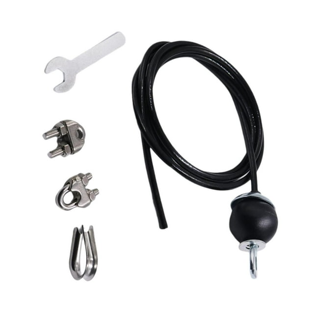 Fitness Pulley Cable, Replacement Cable Machine Accessories,Cable Pulley Attachments Heavy Duty Steel Wire Rope for Home Gym , Adjustable , Multi