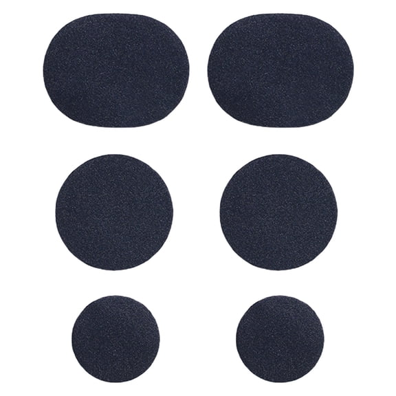 Shoe Repair Patch,Shoe Heel Protector,Hole Repair Pad,Multisize Self Adhesive Wear Resistant Repair Patch Anti Slip Protective Pad for Daily Sneaker Cloth Shoe Toe Heel Damage Fixing,Navy