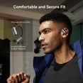 thumbnail image 2 of MINISO X28 Audífonos Inalámbricos Bluetooth 5.4, Diseño de Oreja Abierta, Traductor AI, Más de 130 Idiomas, Tiempo de Reproducción de 40 Horas, Resistencia Al Agua IPX5, Negro, 2 of 8