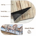 thumbnail image 6 of Western Horse Area Rugs 3'x5', Small Throw Rugs for Living Room Bedroom, Farmhouse Wooden Grain Vintage Cowboy Barn Door Indoor Outdoor Rug Non-Slip Low Pile Carpet Runner Reversible Floor Mats, 6 of 8