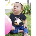 thumbnail image 2 of Cartoon Bunny W Cauldron T-Shirt Infant -Image by Shutterstock,  18 Months, 2 of 4