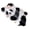 Flower Panda Acetate, variant on Panda Shaped Claw Clip Ponytail Holder Hair Clip Teens Girls Hair Decorations