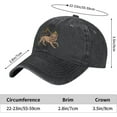 thumbnail image 6 of Never Quit Baseball Cap Golf Dad Hat Adjustable Unconstructed for Men Women One Size X Large, 6 of 8