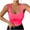 Hot Pink, variant on lmcalzta Crop Tank Tops for Women Square Neck Slim Fitted Athletic Tank Summer Gym Athletic Running Yoga Tees