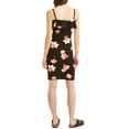 thumbnail image 2 of Almost Famous Juniors' Notch Front Bodycon Midi Dress, 2 of 4