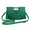 green, variant on Woven Crossbody Bag for Women, PU Faux Leather Trapezoid Shoulder Handbag with Tassel Detail, Multi-Way Purse for Daily Outing, Shopping, Travel, 11.4 x 3.3 x 5.1 in