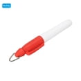 thumbnail image 3 of Mini Permanent Markers Golf Ball Marker Pen with Keychain Clip, Red 5 Pack, 3 of 5