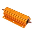 thumbnail image 3 of sourcingmap® 5% de 200W 4 Ohm Resistencia bobinada de aluminio revestido de alojados Tono Oro Unique Bargains resistencias individuales, 3 of 3