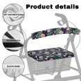 thumbnail image 5 of HELLHERO Hibiscus Flowers Rollator Walker Seat Back Cover and Seat and Backrest Covers for Seniors Adult Machine Washable Soft for Elderly Adults, 5 of 7