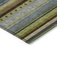 thumbnail image 6 of Dalyn Rugs Machine Washable Indoor/Outdoor Chantille ACN2218 Olive 8' x 8' Round Rug, 6 of 7