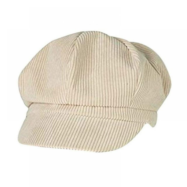 Fashion Dome Berets For Women Cotton Retro Octagonal Cap Spring Autumn Outdoor All-Matching Peaked Cap