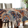 thumbnail image 3 of ALAZA Boho Ethnic Bohemian Indian Mandala Rectangle Tablecloth Tablecover Dinning Table Cloth 60"x90", 3 of 8