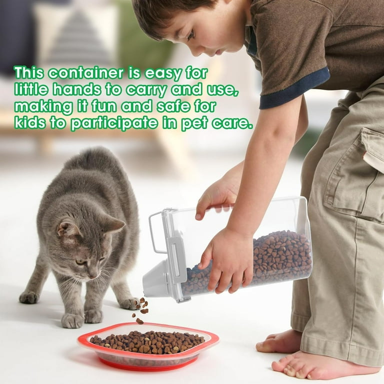 Rice Container Pack Lbs, Small Pet Dog Cat Food Container