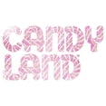 thumbnail image 2 of Women's Candy Land Distressed Logo Graphic T-Shirt, 2 of 4