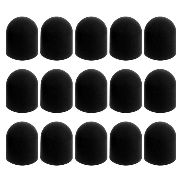 OULII 15Ud Puntas De Silicona Para Stylus Negro Compactas Y Portátiles Para Escritura Precisa En Pantallas
