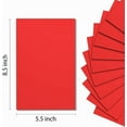thumbnail image 3 of Do²ping Red Foam Sheets Crafts, 8.5x5.5 Inch Colored Halloween Eva Foam Paper for Crafts Project Classroom Scrapbook DIY Cosplay (Red-10 Sheets), 3 of 8