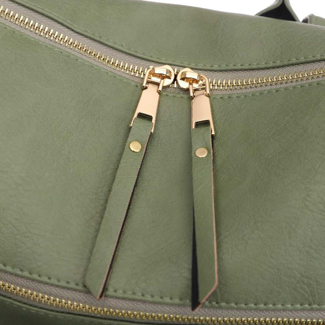 Backpack Purse for Women Fashion PU Leather Designer Anti  display picture 3