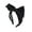 Black with Bow, variant on Hair Band with Soft Strings Fuzzy Chenille Headband - Black with Bow