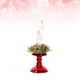 thumbnail image 3 of Velas de Navidad sin llama Luces de velas LED con 3 velas Decoración de Navidad para el hogar Hotel Tienda Rojo, 3 of 5
