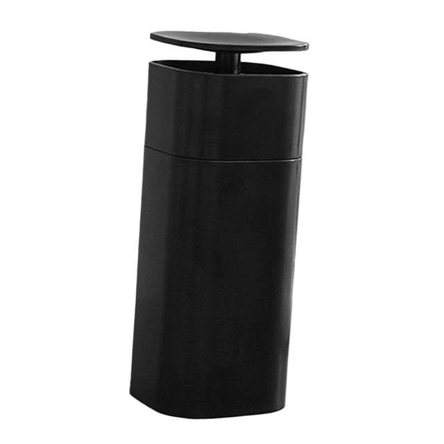 Botella dispensadora Gloria de 400ml contenedor de almacenamiento de cosméticos negro