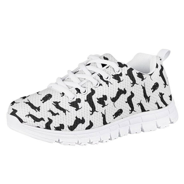 Pzuqiu Kids Sneakers Dachshund Print Fashion Child Tennis Shoes Lace Up Size 11 for Boys Lightweight Sports - Walmart.com
