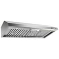thumbnail image 2 of NXR Série EH Professionnel Hotte de Cuisine 48" sous Armoire, Acier Inoxydable, 2 of 8