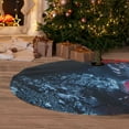 thumbnail image 6 of Lsque Heart Axolotl Print Christmas Tree Skirt, Tree Skirt with Ties or Velcro, Perfect for Holiday Decorations, Halloween, and New Year-36", 6 of 7
