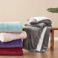thumbnail image 4 of EHEYCIGA Heated Blanket Electric Blanket Throw - Heating Blanket with 6 Heating Levels & 10 Hours Auto Off, Soft Cozy Sherpa Washable Blanket with Fast He, 4 of 9