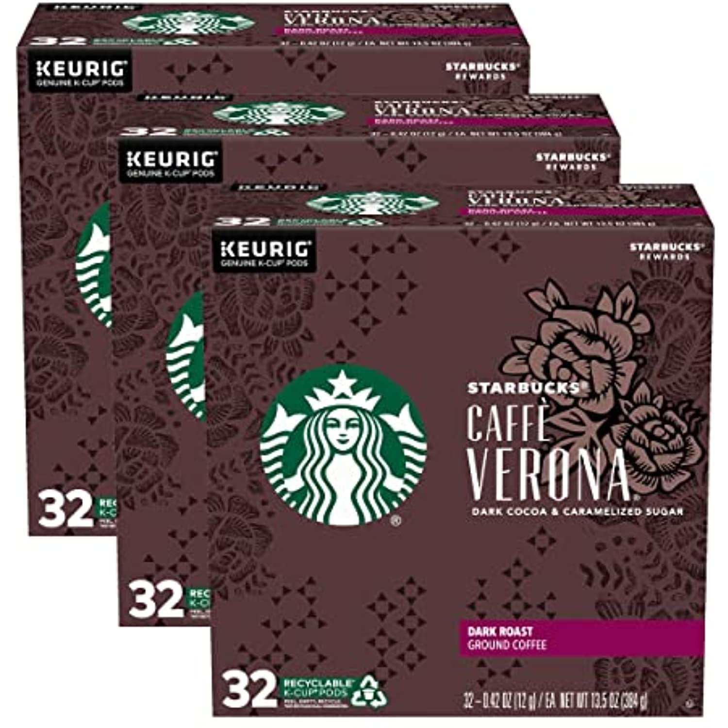 Starbucks caffe clearance verona k cup