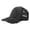 Black, variant on Perforated Denim Shading Female Fashion Versatile Baseball Cap Keep Hammering Decal