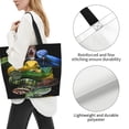 thumbnail image 3 of Easygdp Colorful Viper Snake Bolsas Tote para Mujer, Bolsos de Hombro para Viaje, Bolsos de Mano de Gran Capacidad para Compras y Trabajo, 3 of 8