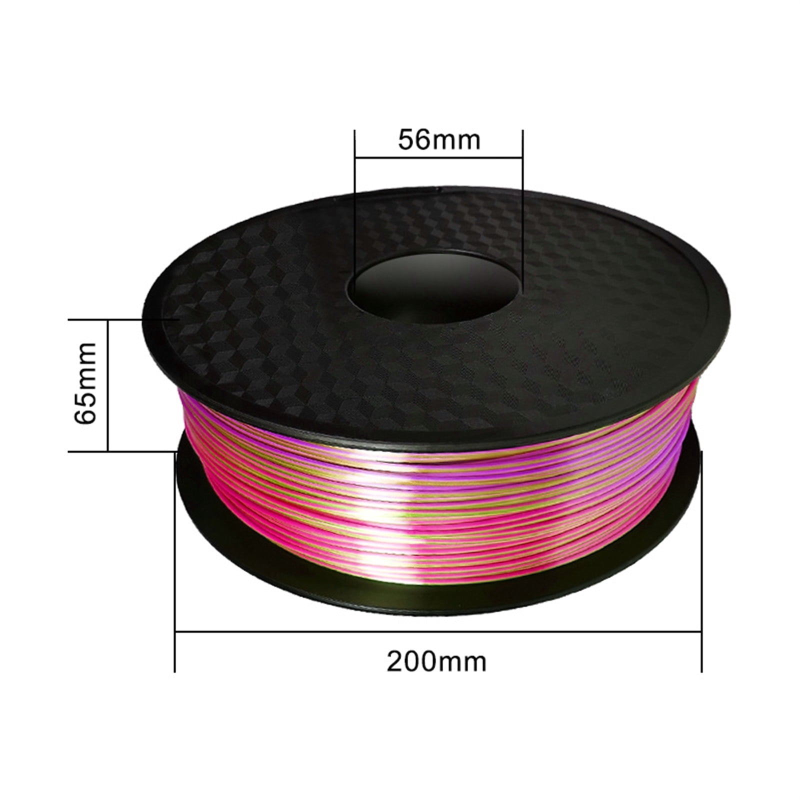 3D Printer PLA Filament Dual Color Filament 1.75mm 2 in 1 Coextrusion 1kg Spool 3D Printing Materials
