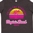 thumbnail image 4 of Inktastic Summer Enjoy the Sunshine Virginia Beach Virginia in Pink Boys or Girls Toddler T-Shirt, 4 of 5