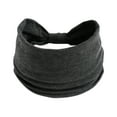 thumbnail image 2 of GZWYHT Headbands for Women,Hair Accessories Wide Elastic Headband Hair Headband Ladies Yoga Hijab Exercise Wicking Headband Elastic Non-Slip Headband Knotted Running Sports Headband Hair Bands D, 2 of 3