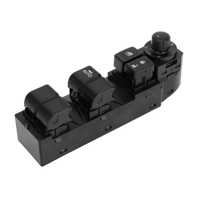 Interruptor de Ventana Eléctrica Unique Bargains No.BKC366350A para el lado del conductor delantero izquierdo para Mazda 3 2014-2017 Negro