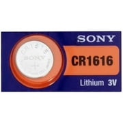 Sony SONY-CR1616 3V CR1616 Lithium Primary Coin Cell Watch Battery