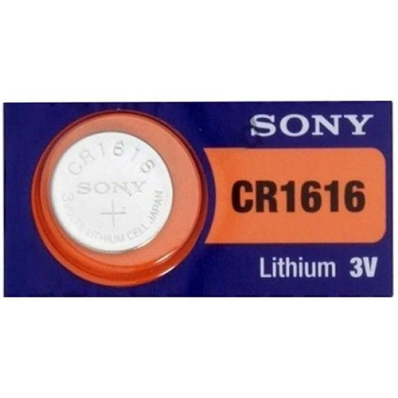 Sony SONY-CR1616 3V CR1616 Lithium Primary Coin Cell Watch Battery