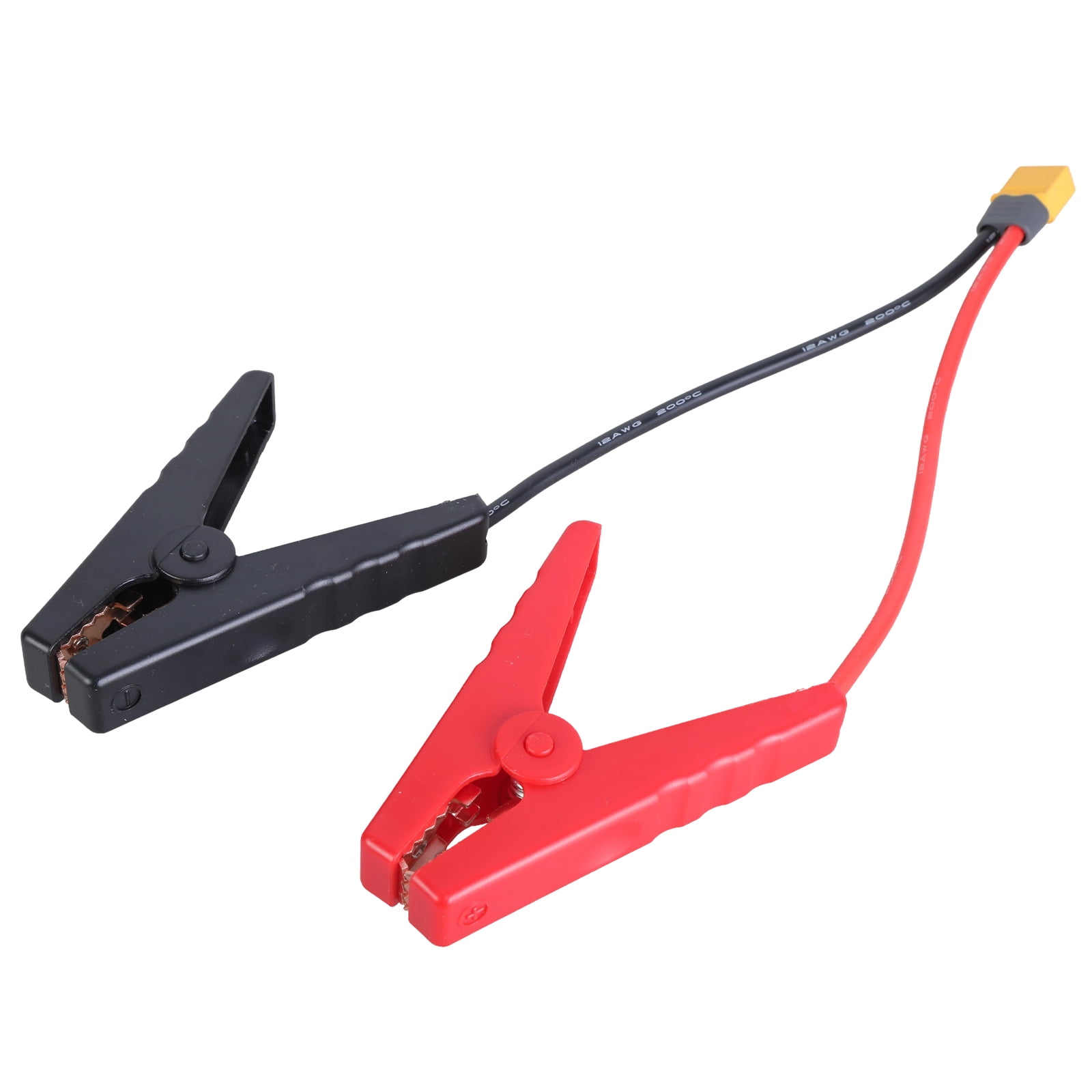 XT60 to Clamp Cable 12AWG Alligators Clip to XT60 Male Cable for Power Station Solar Panel Car Charging