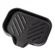 thumbnail image 1 of Silicone Bathroom Soap Dishes with Drain Spout-Bathroom and Kitchen Sink Organizer,Sponge Holder,Dish Soap Tray,Perfect for Dispenser,Scrubber,Bottle,Cup on Sink or Counter-Black 4.9"×3.2", 1 of 5
