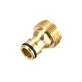 thumbnail image 2 of Brass Faucet Tap Quick Connector G3/4 Male Thread Hose Pipe Adapter Fitting, 2 of 9