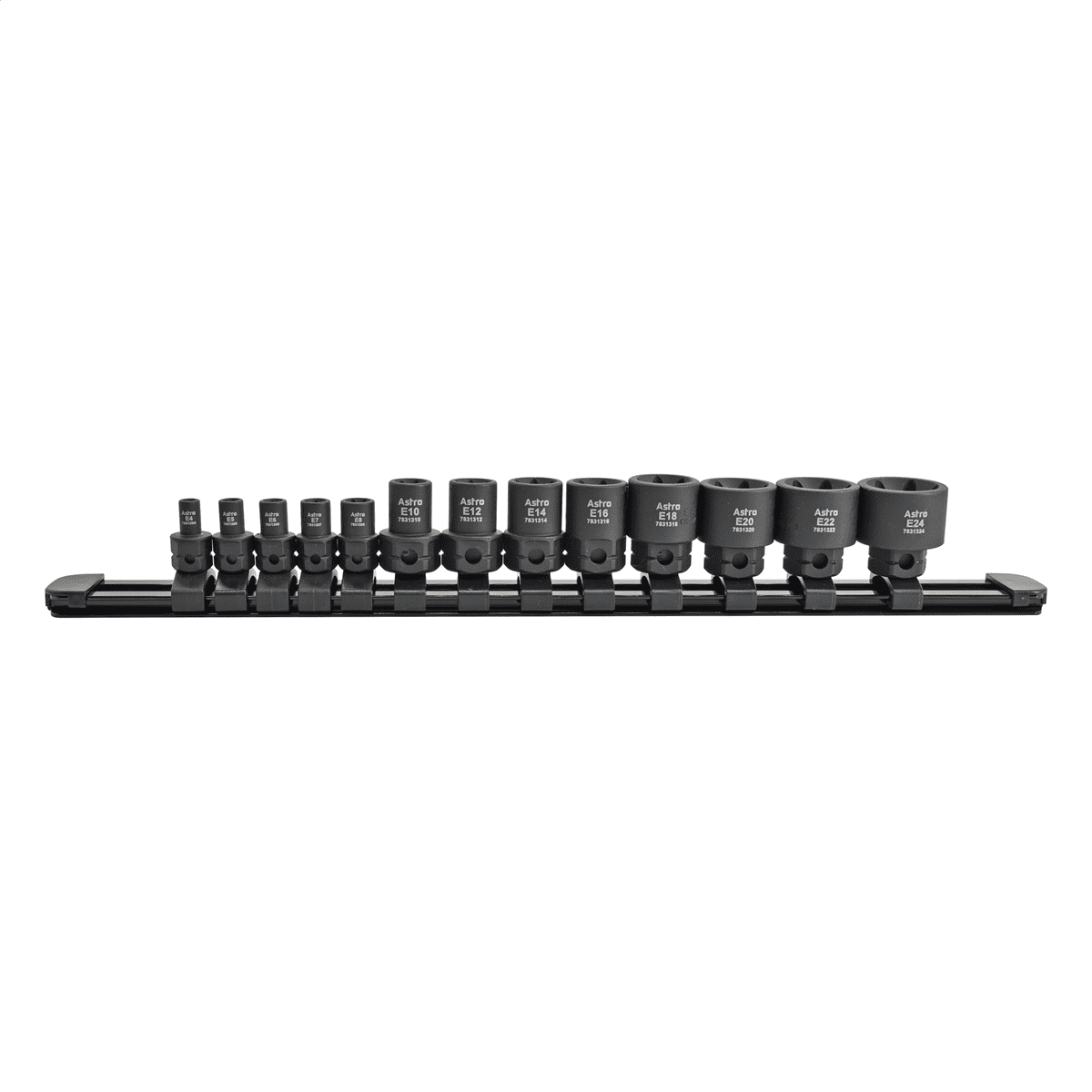 Astro Pneumatic 13pc 1/4" & 3/8" Drive External Torx Nano Impact Socket Set