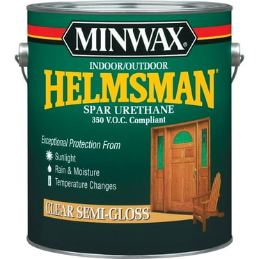 Minwax Helmsman Semi-Gloss Clear Oil-Based Spar Urethane 1 gal