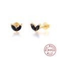 thumbnail image 2 of Airokiy Ladies Stud Earrings Hypoallergenic Love Heart Small Cubic Zirconia Earrings, 2 of 3