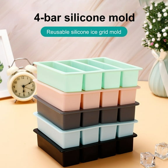 Hariumiu Silicone Butter Mold Tray with Lid Large Butter Maker Non-Stick Butter Tray for Brownies Homemade Herbed Garlic Butter