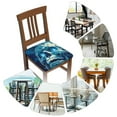 thumbnail image 7 of Logiee Abstract Blue Skull Print Square Chair Seat Covers, Stretch Chair Seat Covers,Seat Chair Slipcover, Non-Slip Chair Slipcover,Furniture Protector for Indoor and Outdoor-Six Piece, 7 of 7