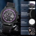 thumbnail image 6 of Mens Watches Casual Chronograph Waterproof Sport Military Watch Quartz Watch for Men, 6 of 9