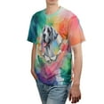 thumbnail image 4 of Funny Watercolor Adorable Great Dane Peeking Through Torn Paper Effect All Over Print 3D Shirt Unisex Merch Danes Dog Lover Gifts - 00026, 4 of 6