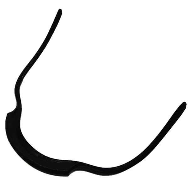 Herramienta para Forma a La Barba, Kit de Aseo Guía de Seguimiento Flexible Plantilla para Moldear La Barba Peine para Peinar La Barba para Alinea , Negro