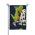 thumbnail image 5 of Sigee Dinosaur Basketball Player for Live Happy Decorative Small Garden Flag,Double Sided Yard Flags Holiday Garden Flags for All Seasons, 5 of 9
